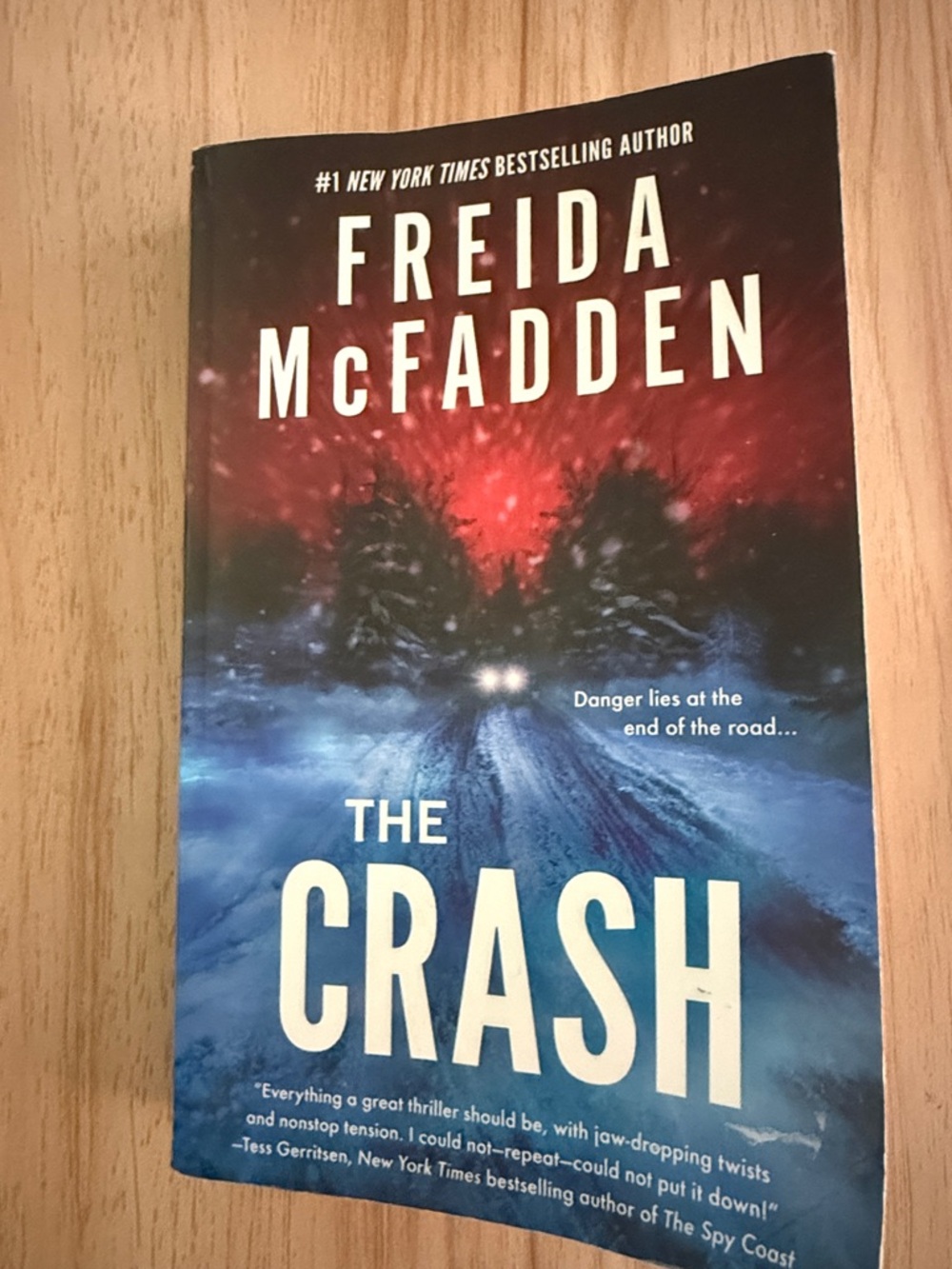 The Crash Novel by Freida McFadden- Paperback